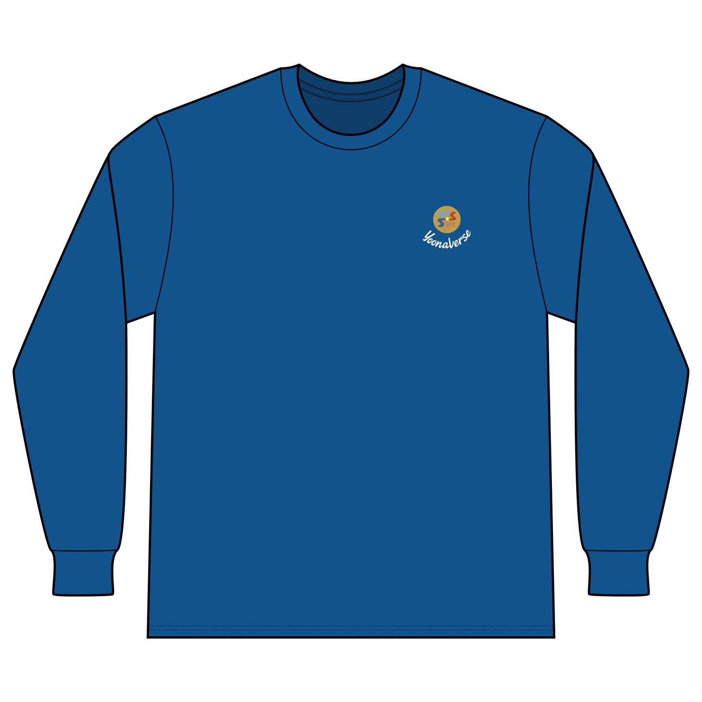 Drunken Master Pose Long Sleeve T-Shirt
