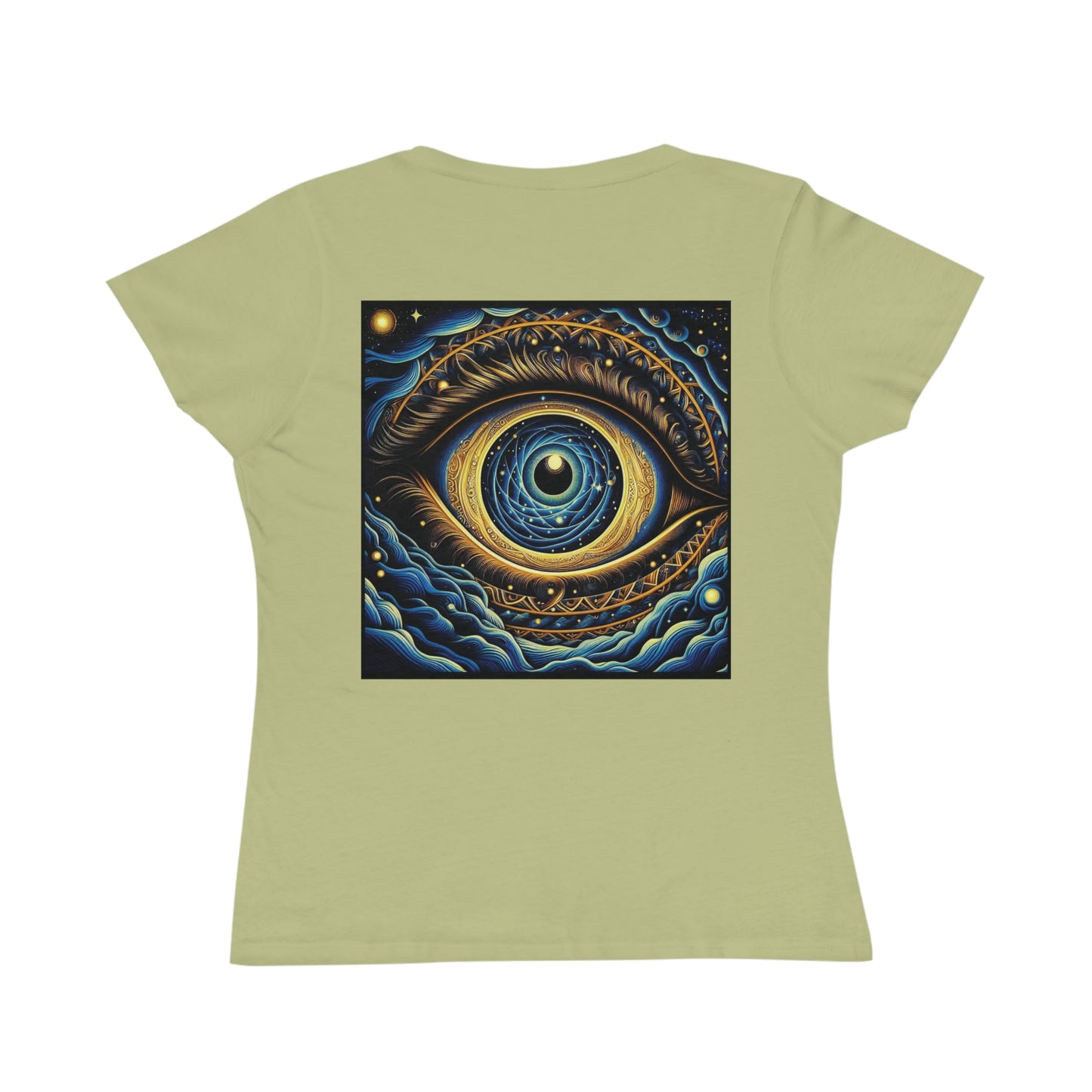 YOONAVERSE Women’s Organic T-Shirt – Mystical Eye Boho Edition