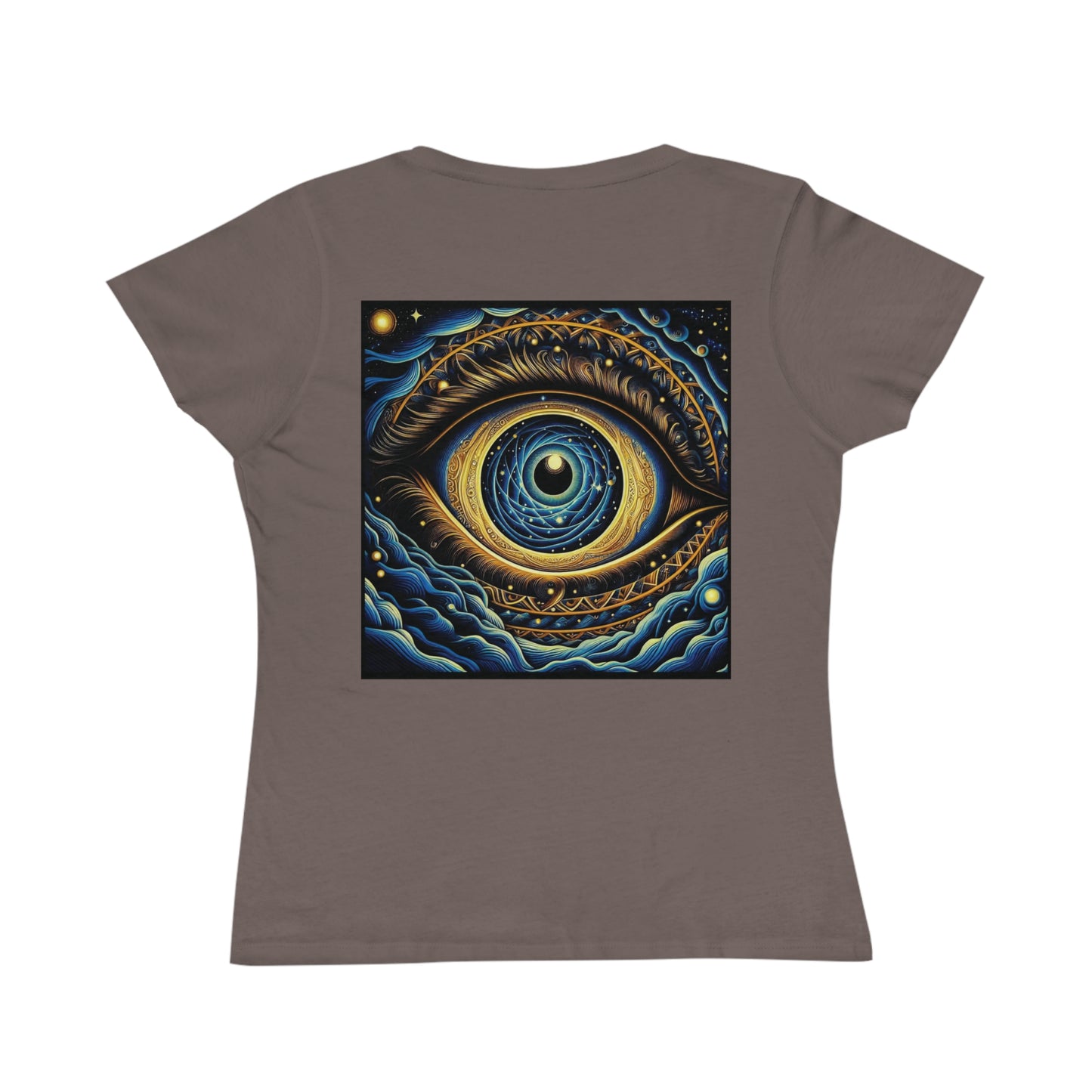 YOONAVERSE Women’s Organic T-Shirt – Mystical Eye Boho Edition