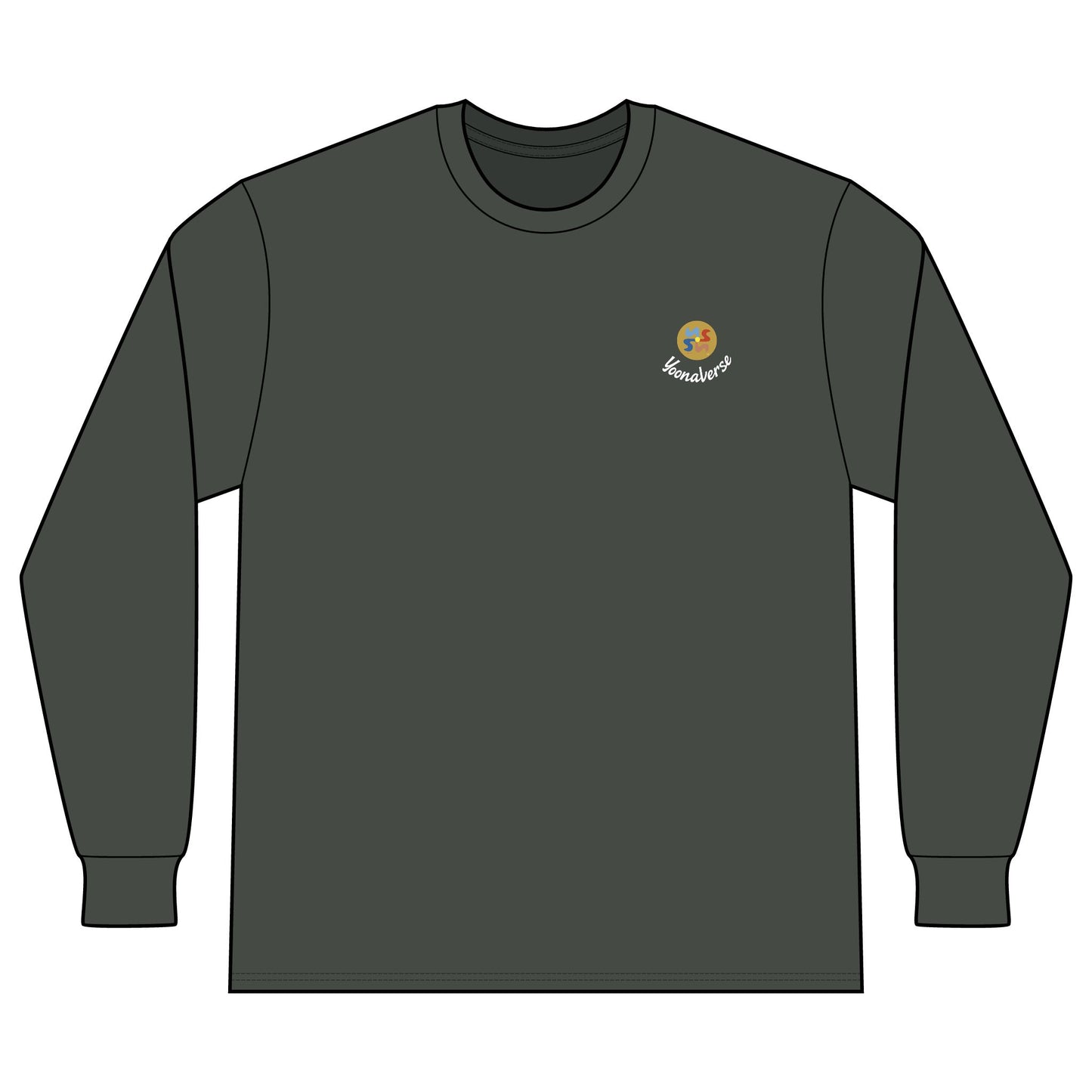 Drunken Master Pose Long Sleeve T-Shirt