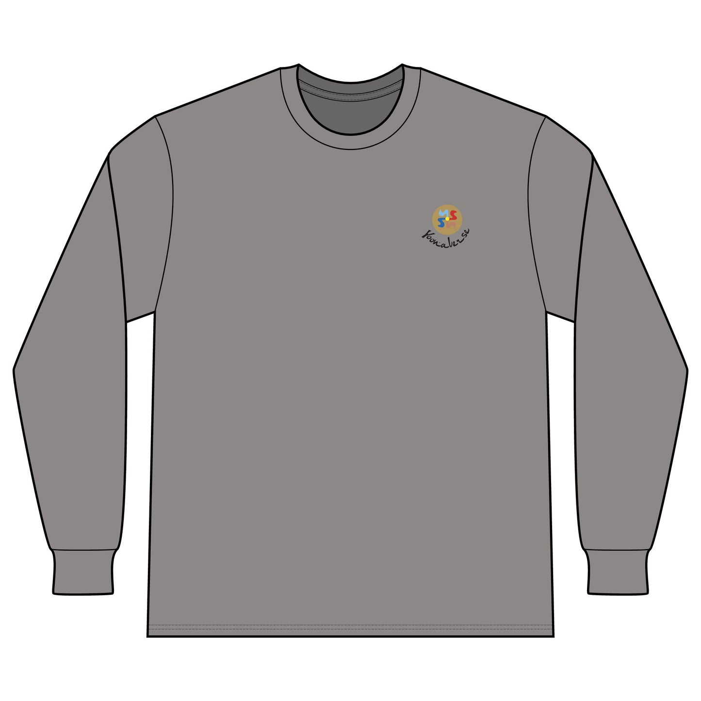 Drunken Master Pose Long Sleeve T-Shirt