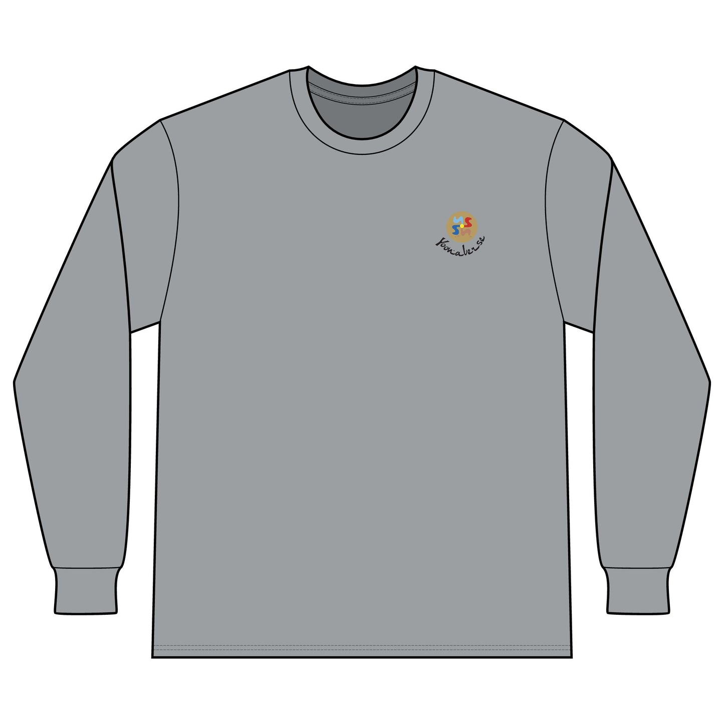 Drunken Master Pose Long Sleeve T-Shirt