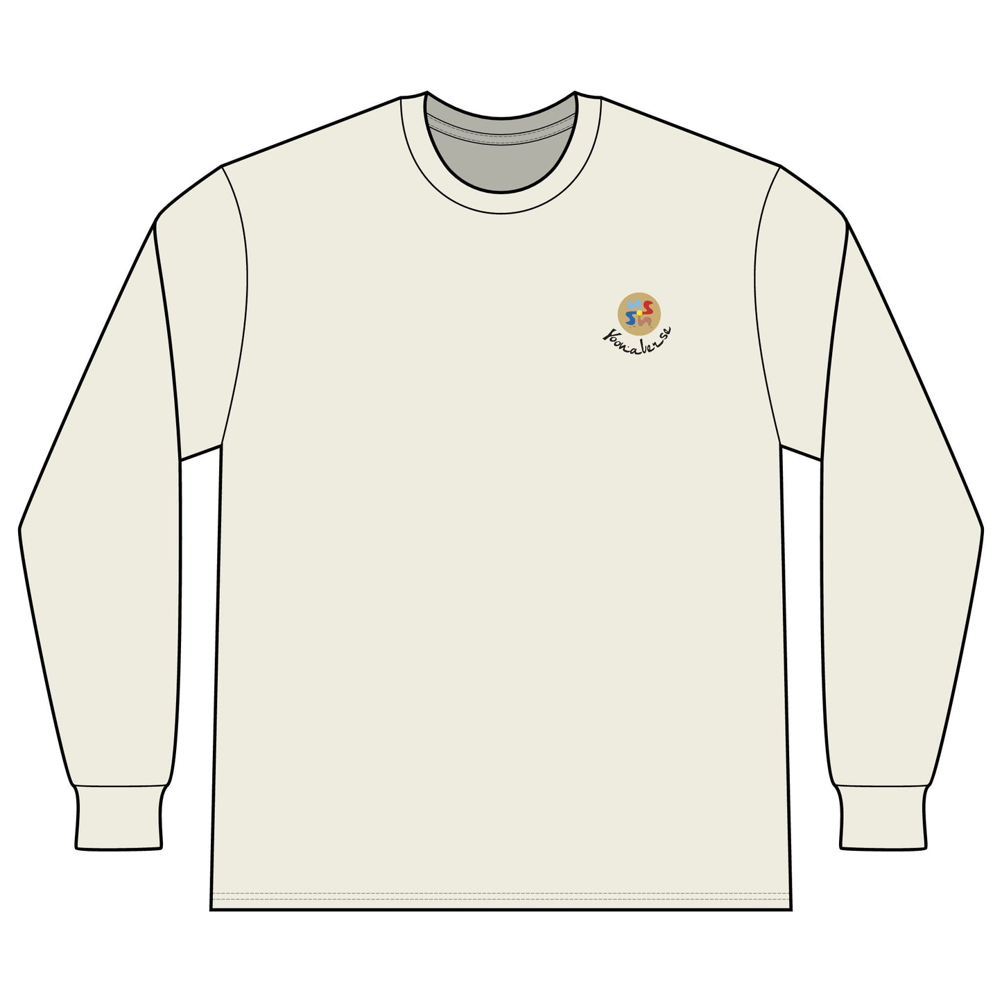 Drunken Master Pose Long Sleeve T-Shirt