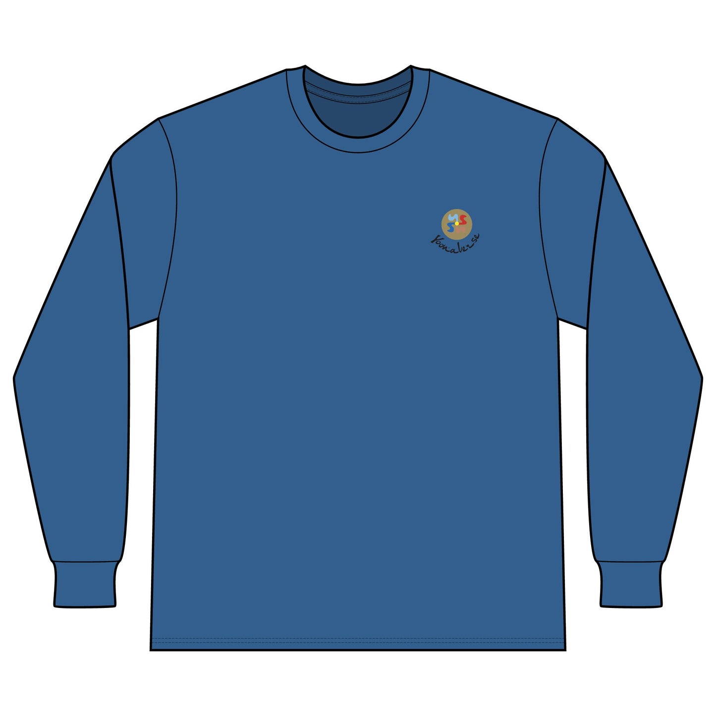 Drunken Master Pose Long Sleeve T-Shirt