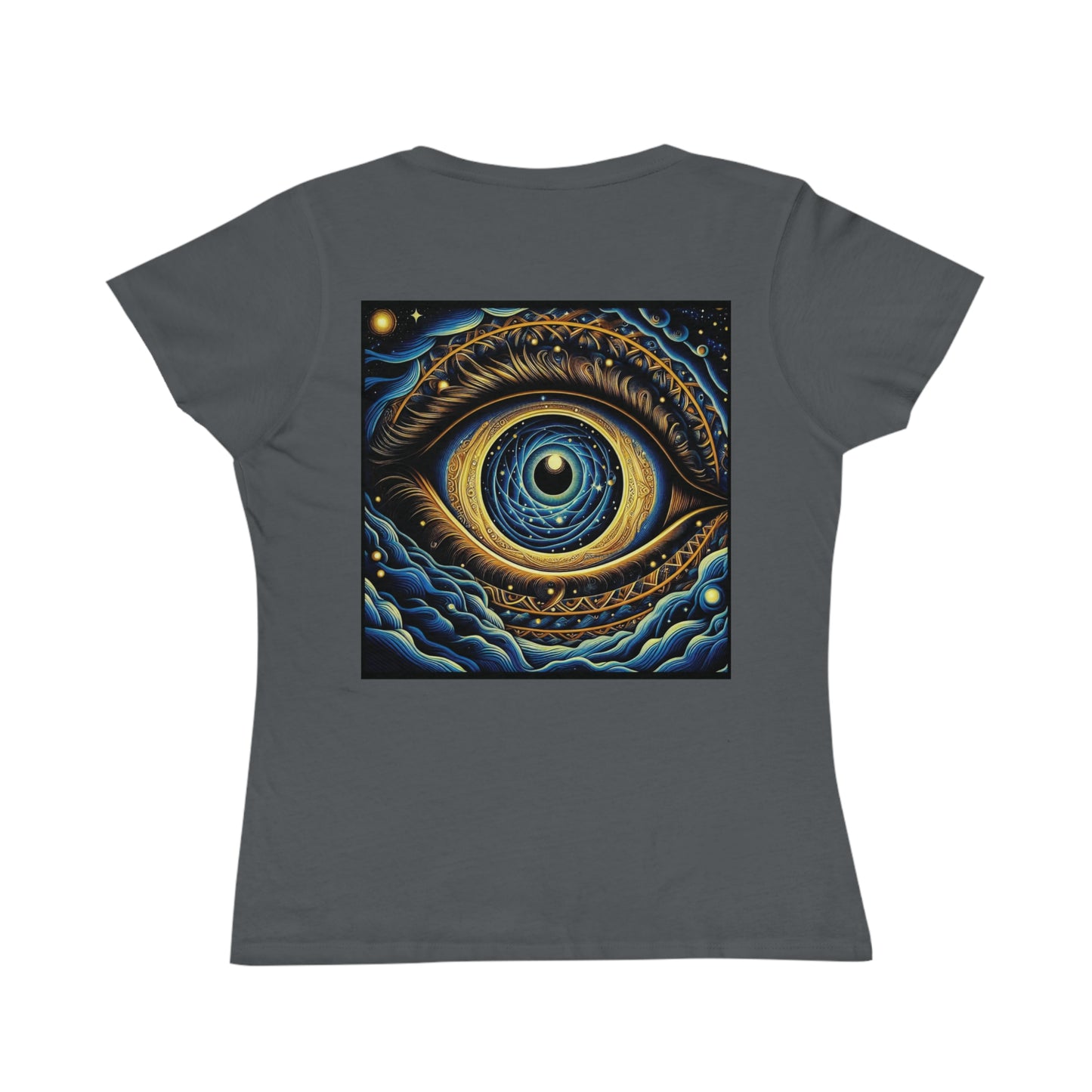 YOONAVERSE Women’s Organic T-Shirt – Mystical Eye Boho Edition