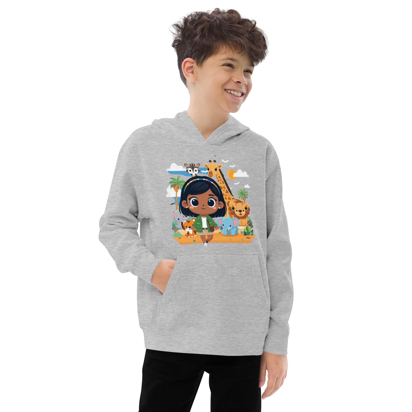 IMAGINATION Kids fleece hoodie Limited Edition Design