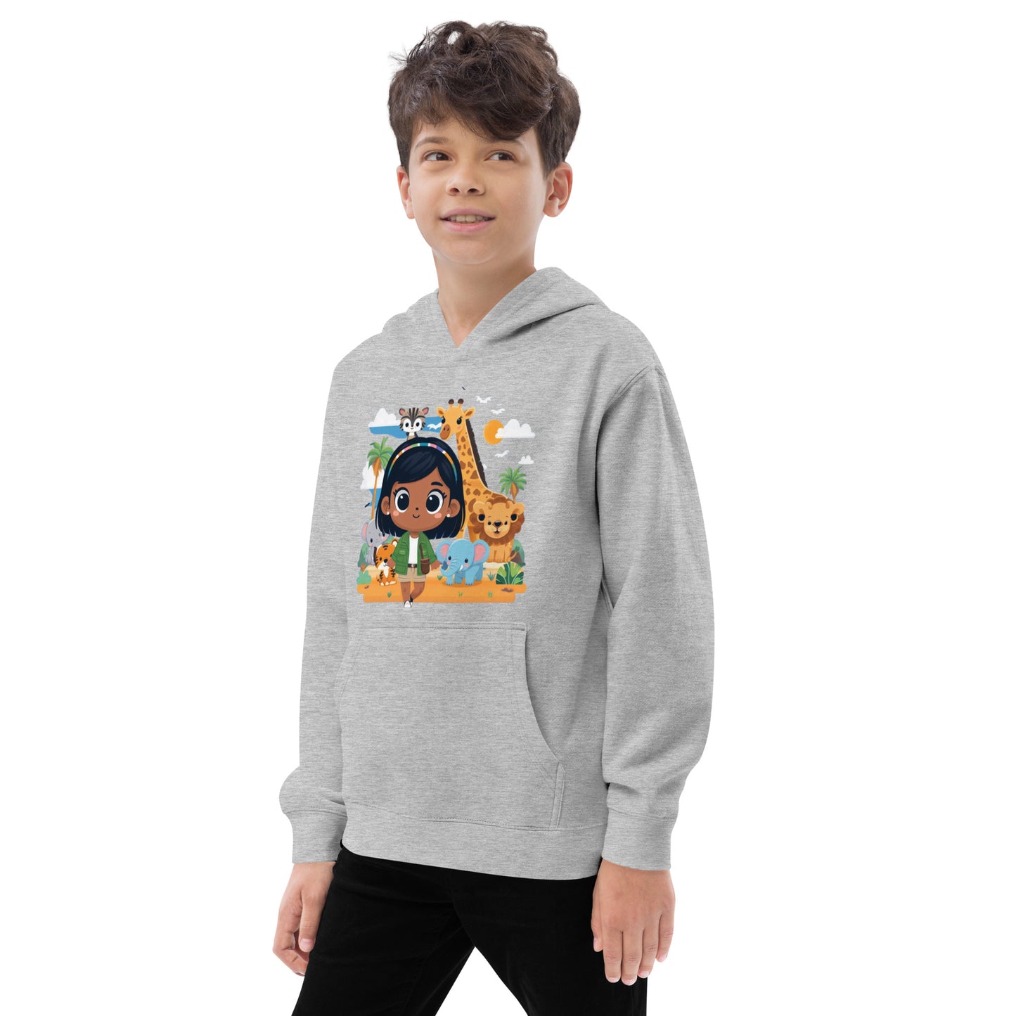 IMAGINATION Kids fleece hoodie Limited Edition Design