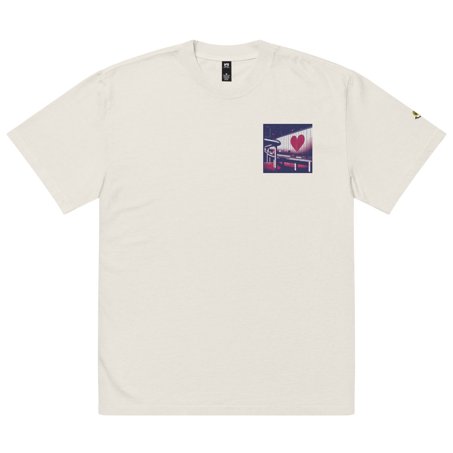 Love in the Air  Oversized faded t-shirt Limited edition design