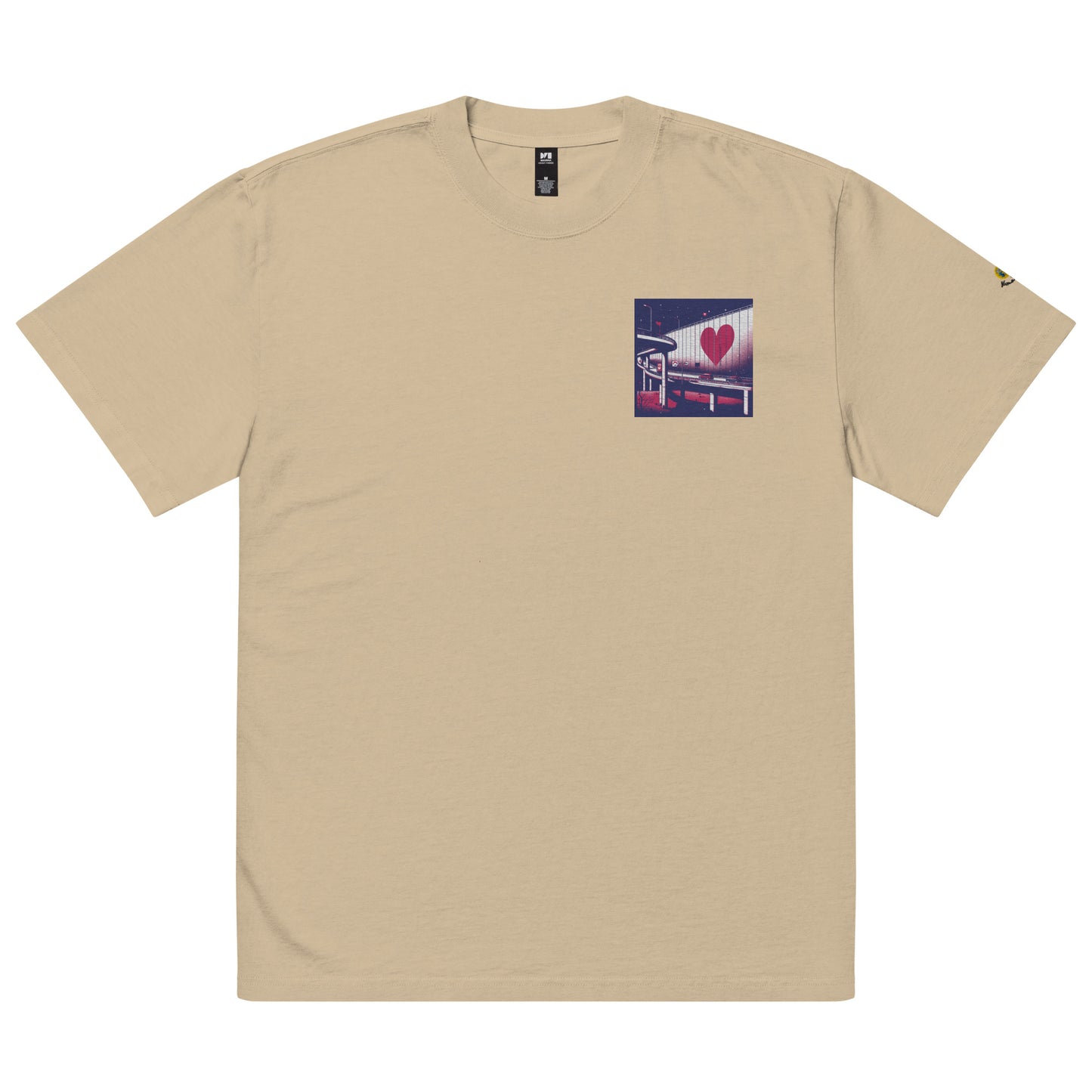 Love in the Air  Oversized faded t-shirt Limited edition design