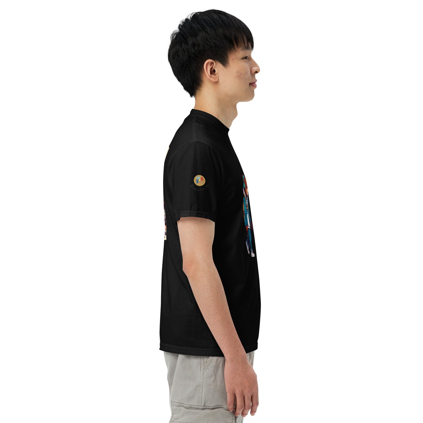Bear in the city Unisex garment-dyed heavyweight t-shirt LIMITED Edition design