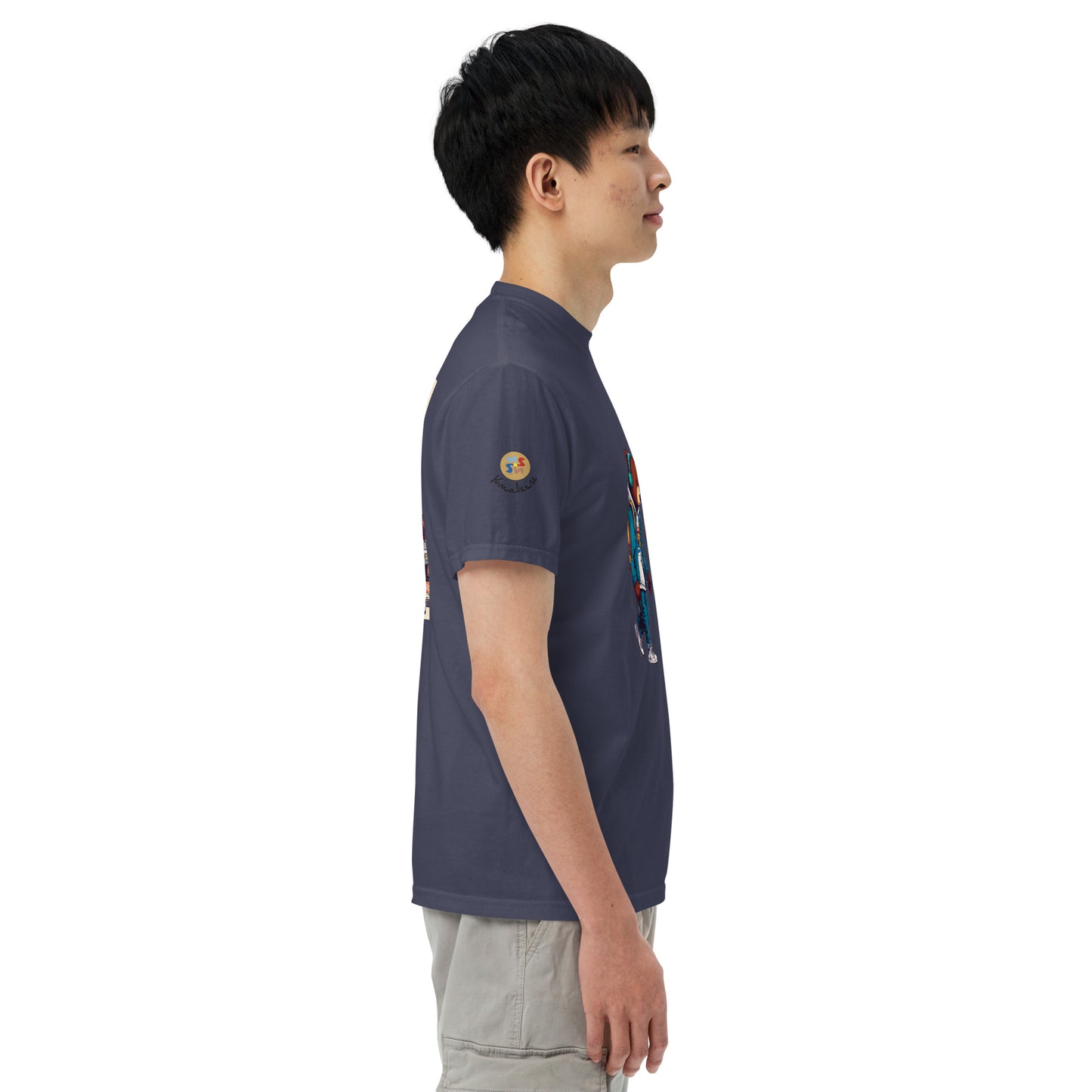 Bear in the city Unisex garment-dyed heavyweight t-shirt LIMITED Edition design