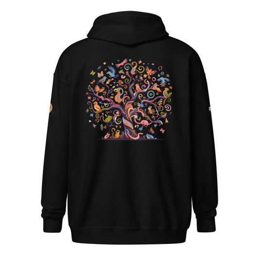 EARTH Unisex heavy blend zip hoodie LIMITED EDITION DESIGN