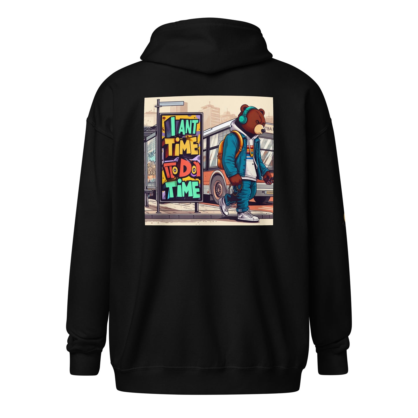 Bad Bear Unisex heavy blend zip hoodie Limited Edition Design