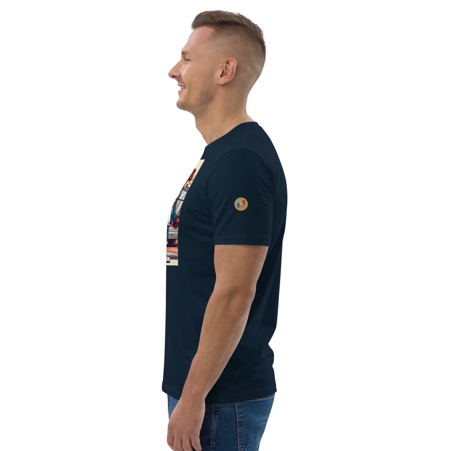 Bad Bear Unisex organic cotton t-shirt Limited Edition Design
