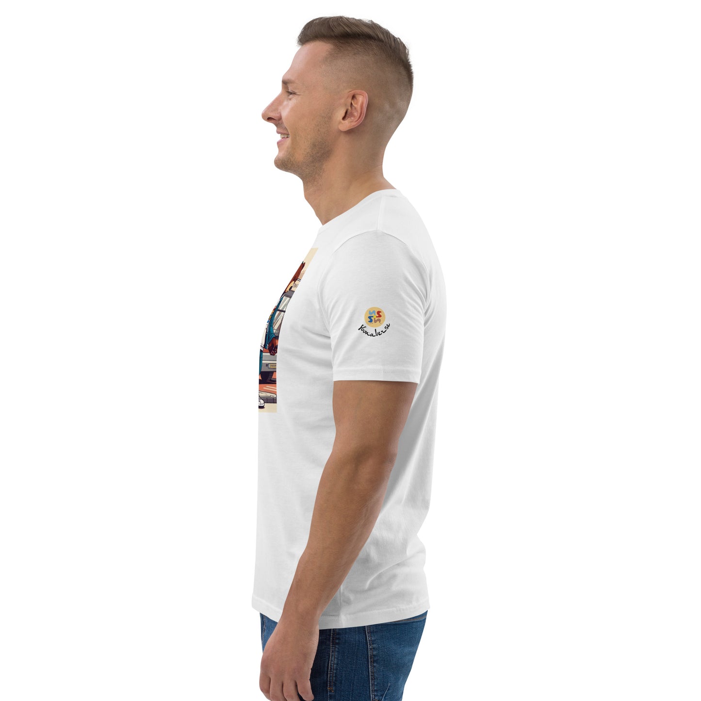 Bad Bear Unisex organic cotton t-shirt Limited Edition Design