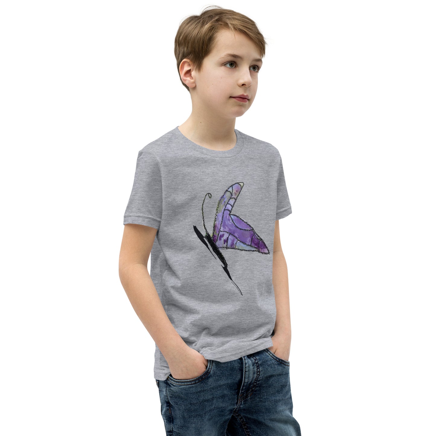 Fancy Butterfly  Short Sleeve T-Shirt design